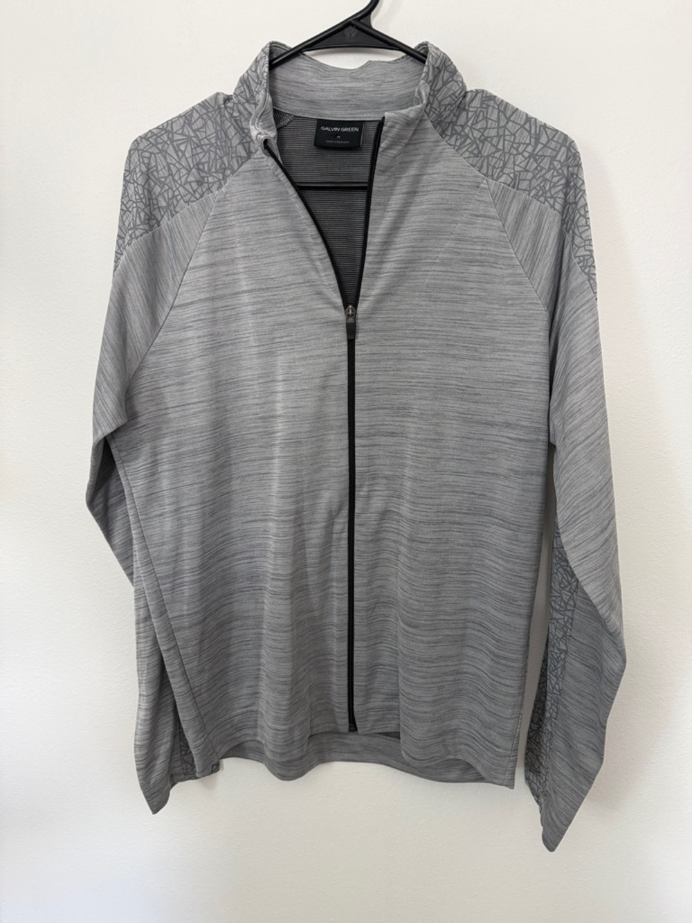 Galvin Green Men’s Grey Golf Jumper Zip-Up M Dri-FIT